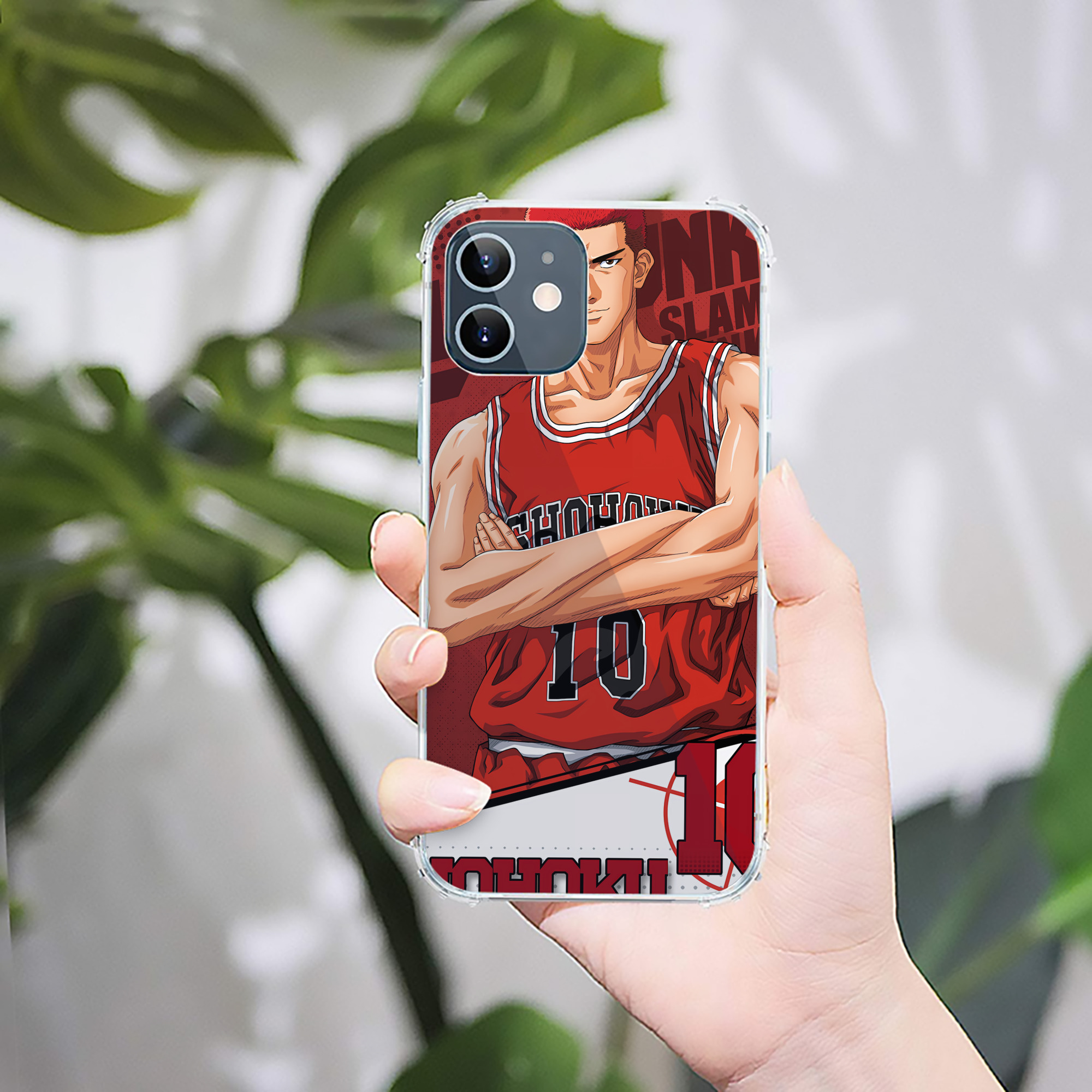 （画像用） SLAM DUNK／スラムダンク 【iPhone 12シリーズ対応】透明スマホケース（クリアソフトケース）
